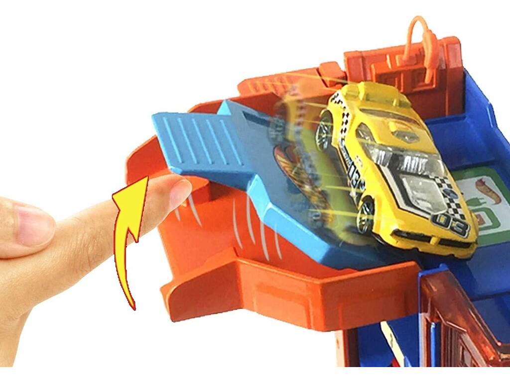 Hot Wheels City Parking Downtown Mattel HDR28