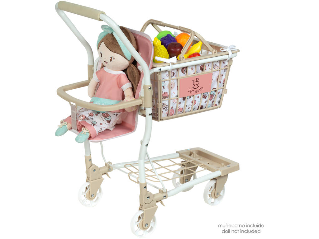 Passeggino da supermercato con marsupio e 12 frutti Sweet DeCuevas 52148