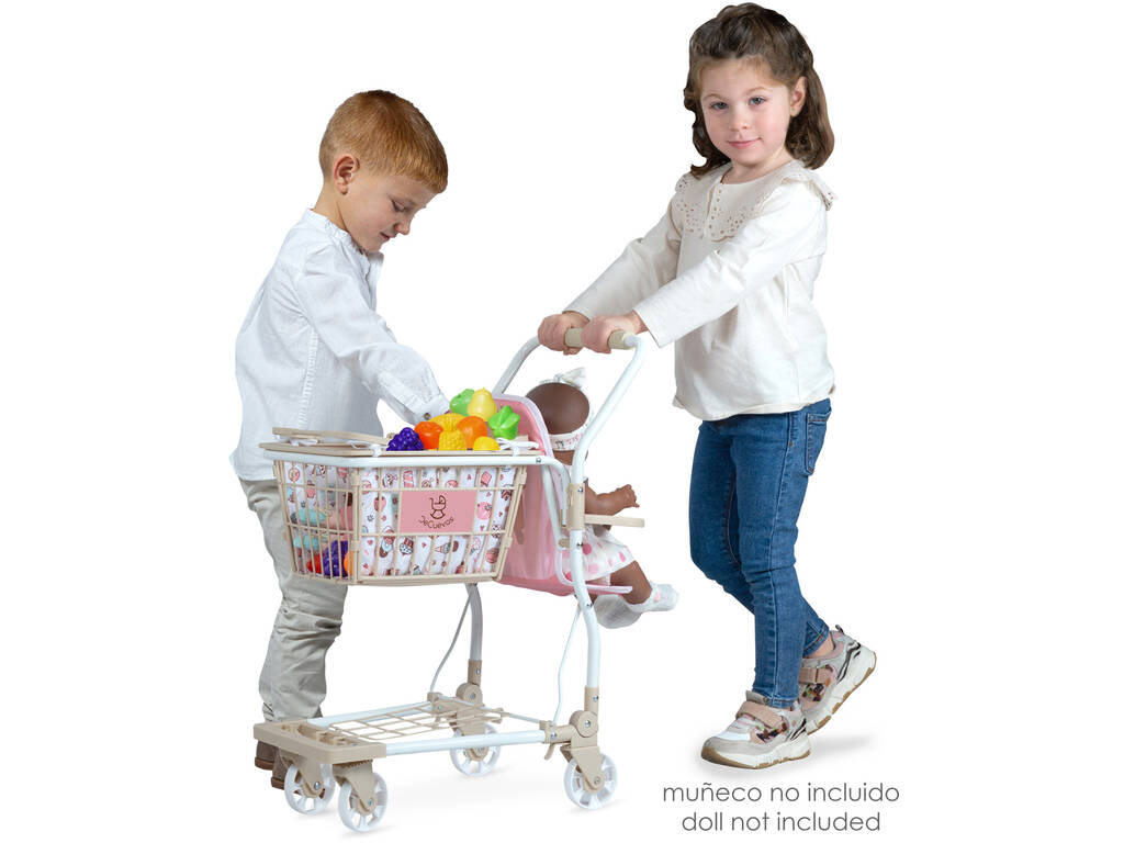 Passeggino da supermercato con marsupio e 12 frutti Sweet DeCuevas 52148
