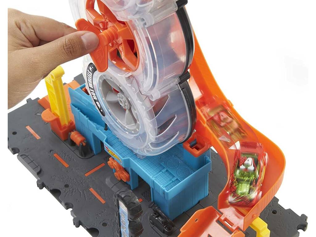 Hot Wheels City Tyre Shop Mattel HDP02