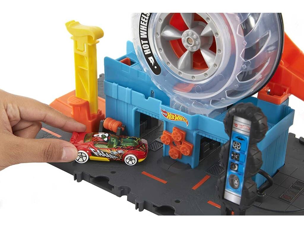 Hot Wheels City Tyre Shop Mattel HDP02