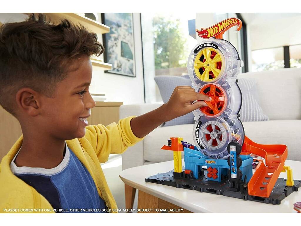 Hot Wheels City Tyre Shop Mattel HDP02