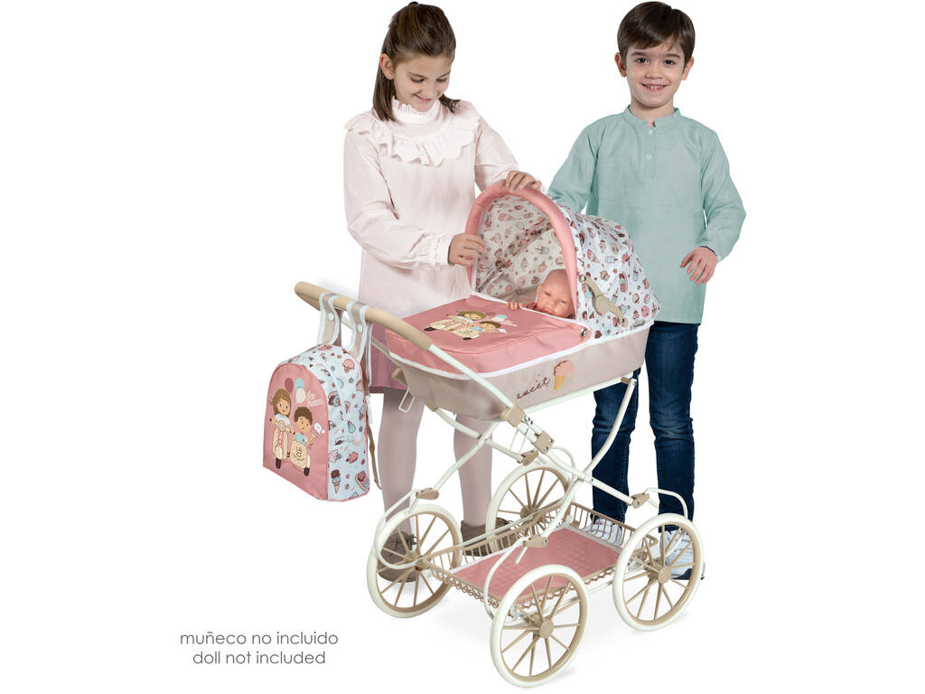 Sweet DeCuevas Chariot de poupée pliable 80048