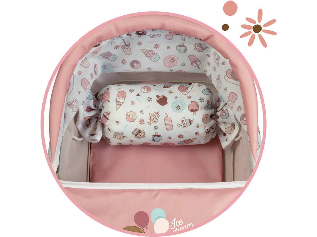 Sweet DeCuevas Chariot de poupée pliable 80048