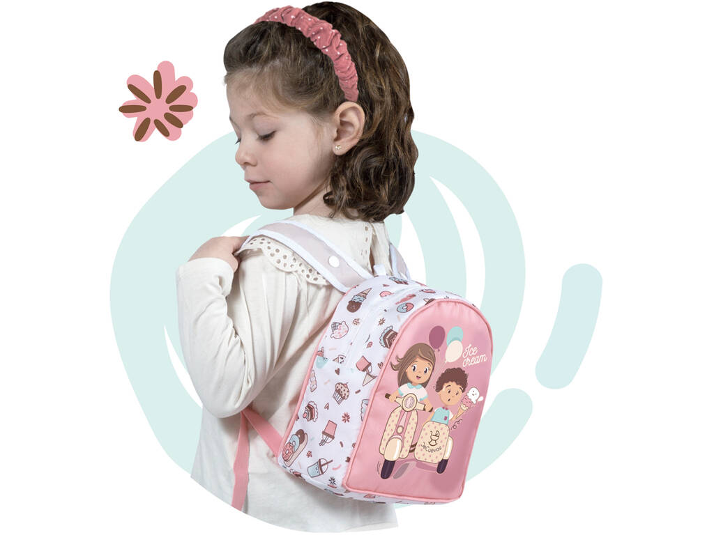 Sweet DeCuevas Chariot de poupée pliable 80048
