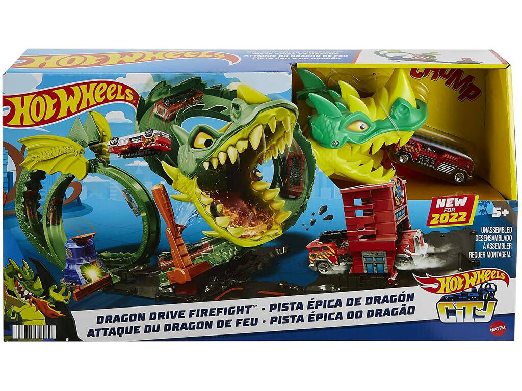 Hot Wheels City Furious Dragon Mattel HDP03