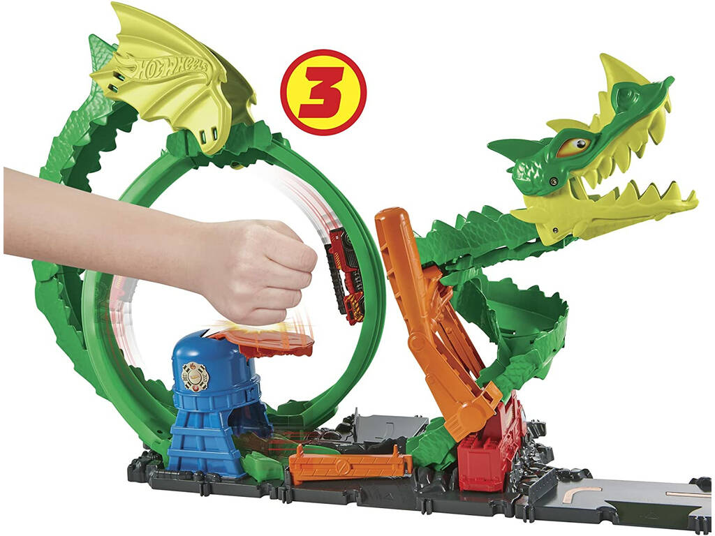 Hot Wheels City Furious Dragon Mattel HDP03