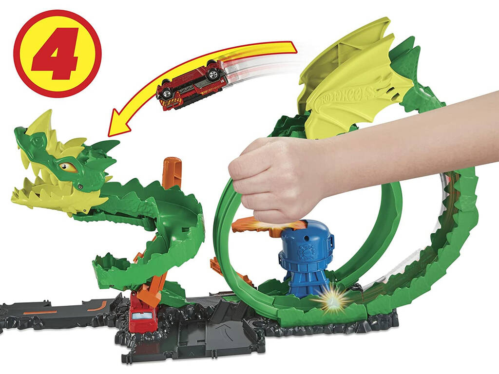 Hot Wheels City Furious Dragon Mattel HDP03