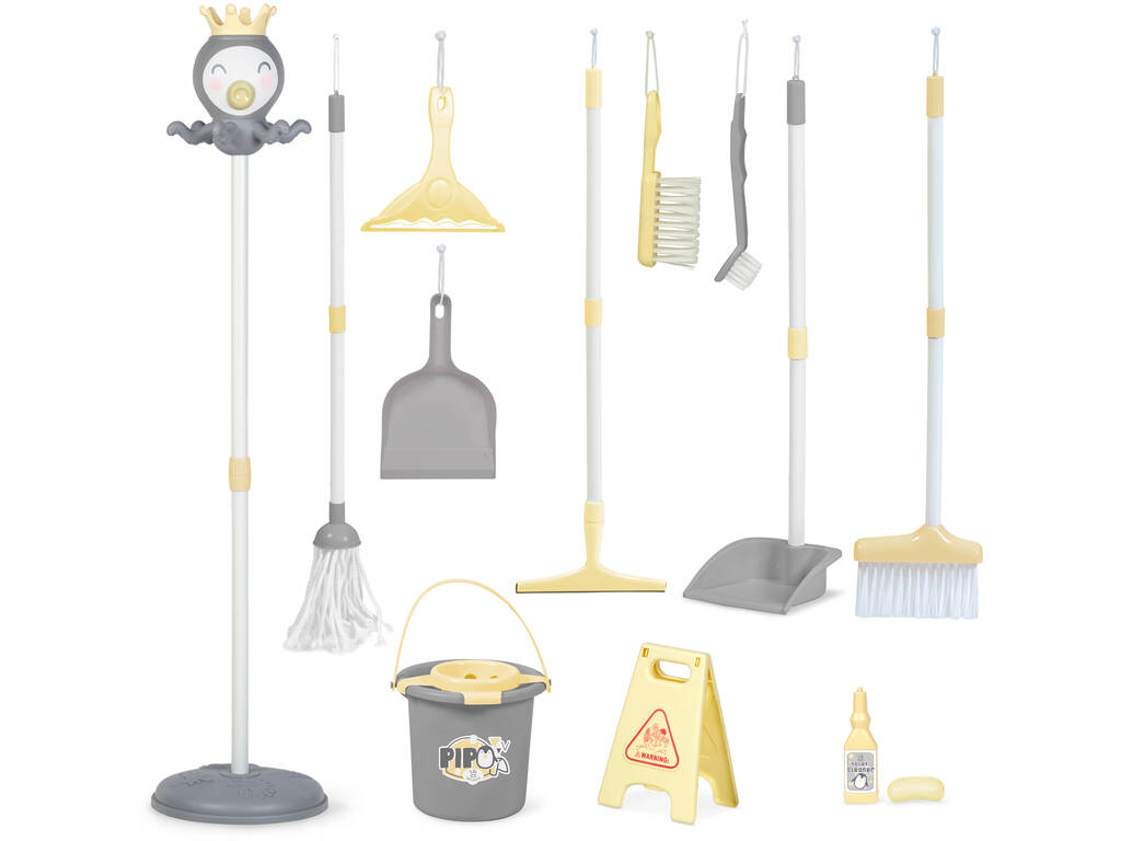 Set di pulizia con 12 accessori Pipo DeCuevas 40147