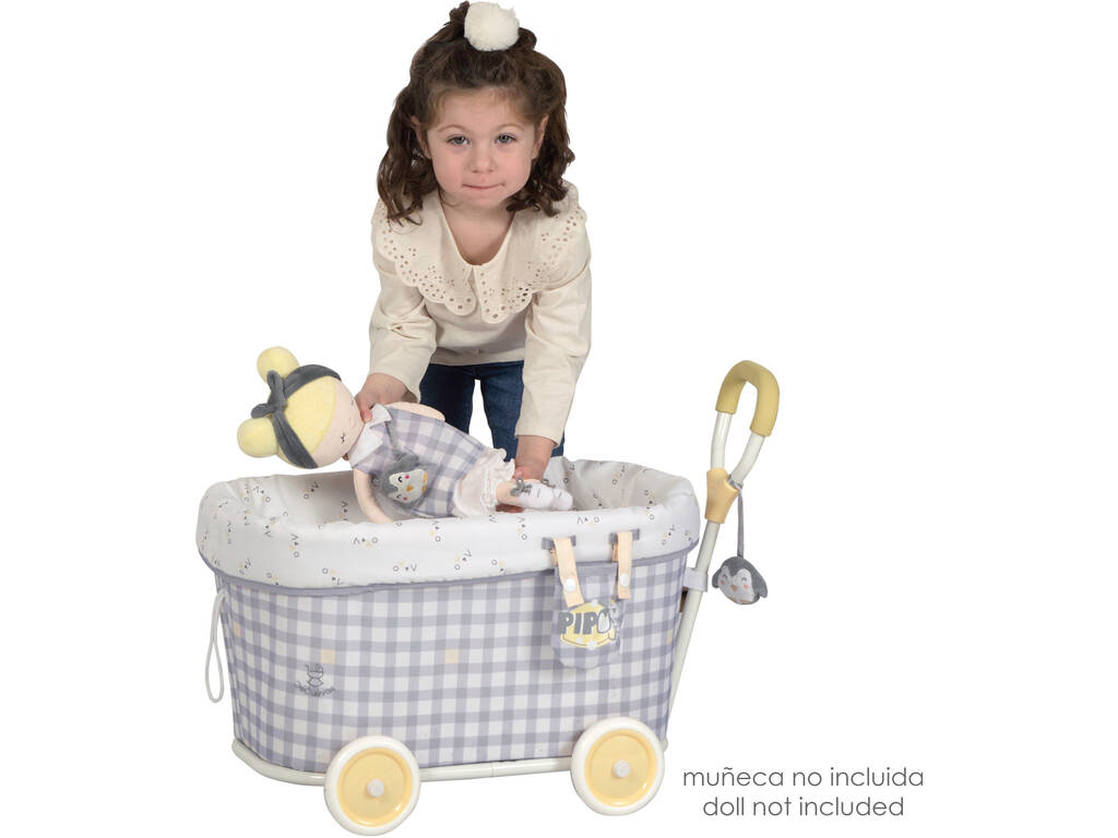 Contenitore per giocattoli con ruote Pipo DeCuevas 51647