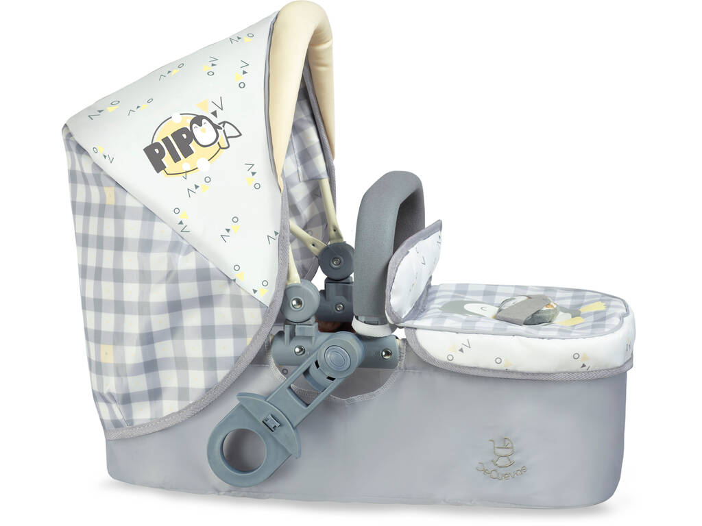 Pipo DeCuevas Chariot de poupée pliable 3 en 1 80547
