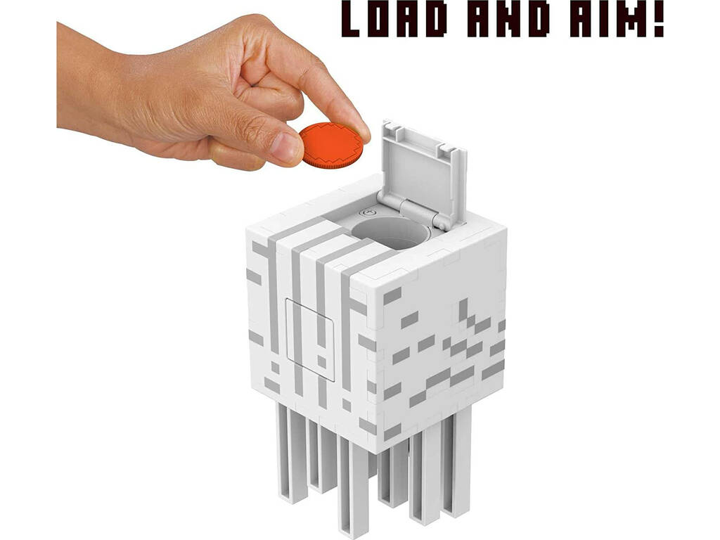 Minecraft Ghast palla di fuoco Mattel HDV46.