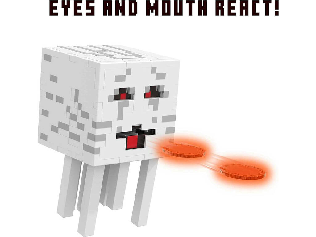 Minecraft Ghast palla di fuoco Mattel HDV46.