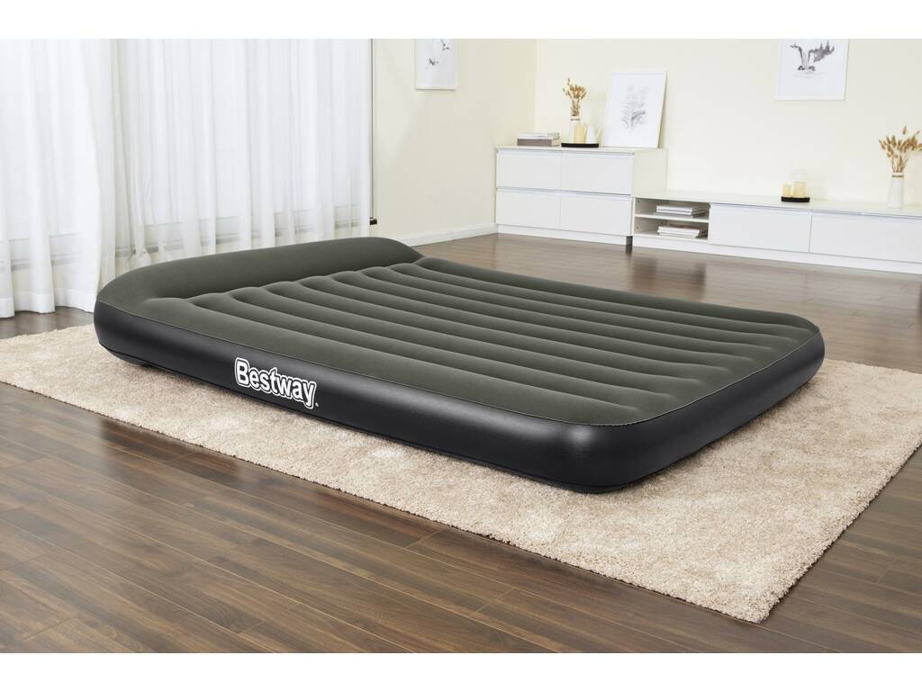 Materassino Matrimoniale gonfiabile di 203x152x30 cm con pompa a batteria bestway 67930