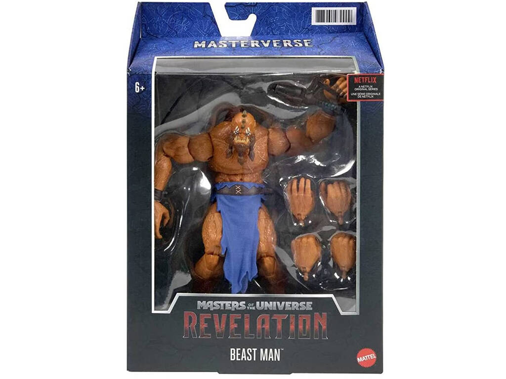Les Maîtres de l'Univers Révélation Figure Beast Man Mattel GYV16