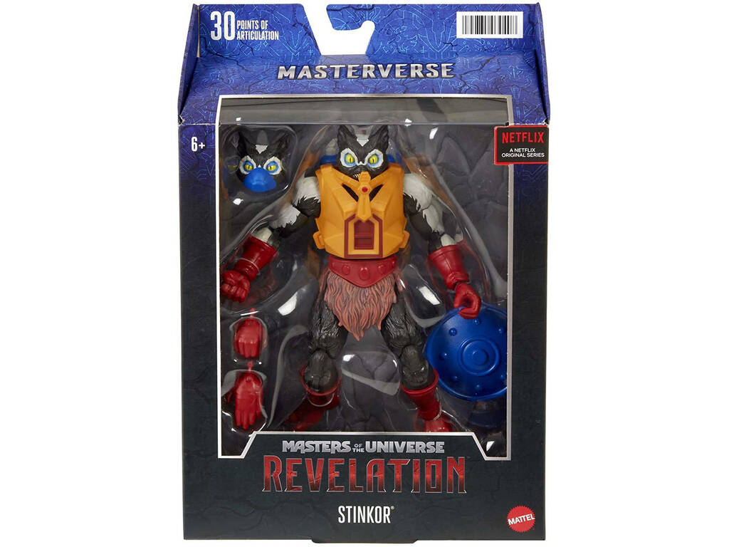 Masters Del Universo Revelation Figura Stinkor Mattel HDR36