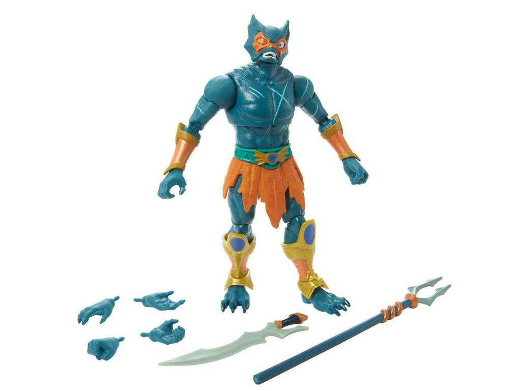 Masters Of The Universe Rivelazione figura Mer-Man Mattel HDR43