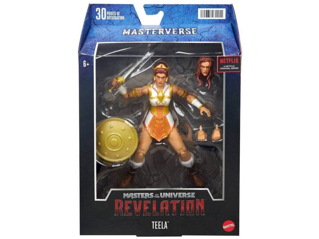 Les Maîtres de l'Univers Révélation Teela Figure Mattel HDR44