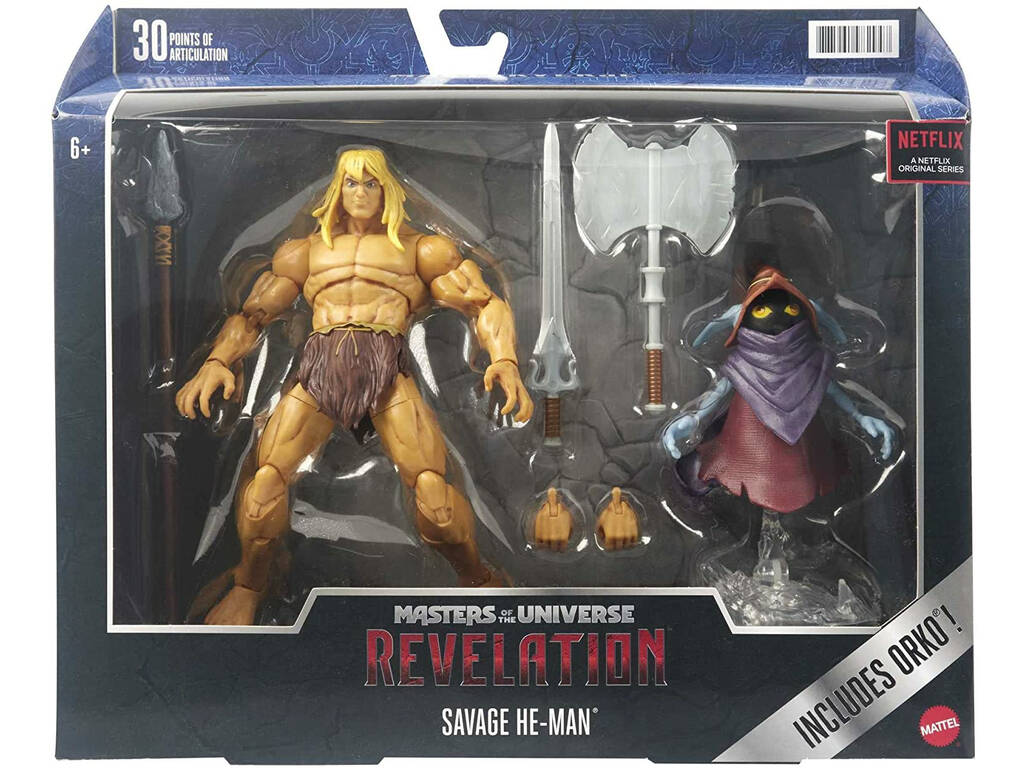 Masters Dell' Universo Rivelazione Figura He-Man Deluxe Mattel GYYY41