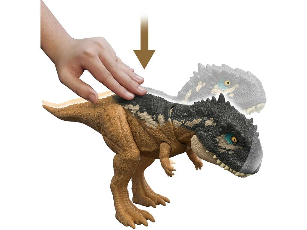 Jurassic World Dominion Skorpiovenator Roar Strikers Mattel HDX37