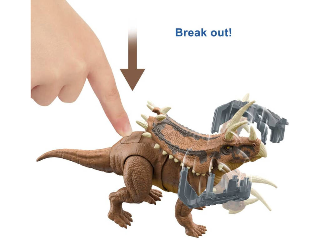 Jurassic World Pentaceratops Megadestructors Mattel HCM05
