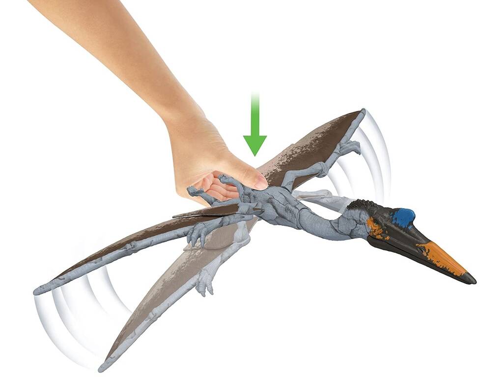 Jurassic World Dominion Quetzalcoatlus Azione colossale Mattel HDX48