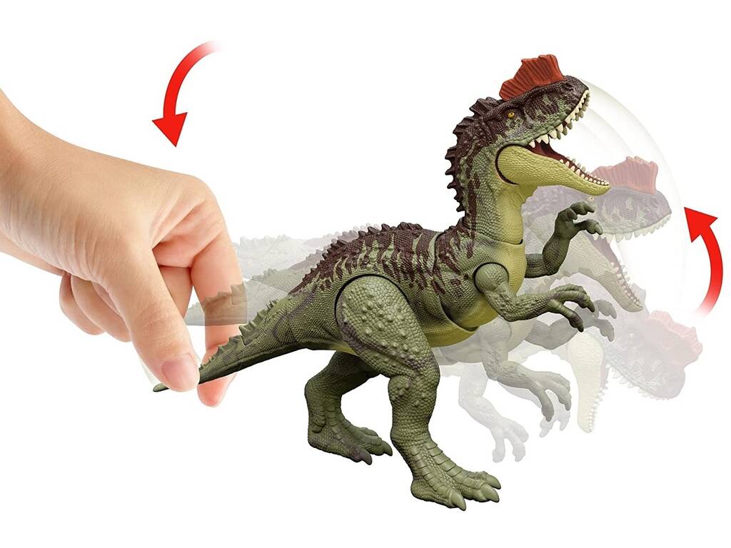 Jurassic World Dominion Yangchuanosaurus Azione Colossale Mattel HDX49