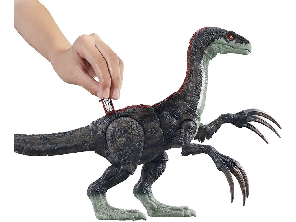 Jurassic World Therizinosaurus Suoni di colpi della Coda Mattel GWD65