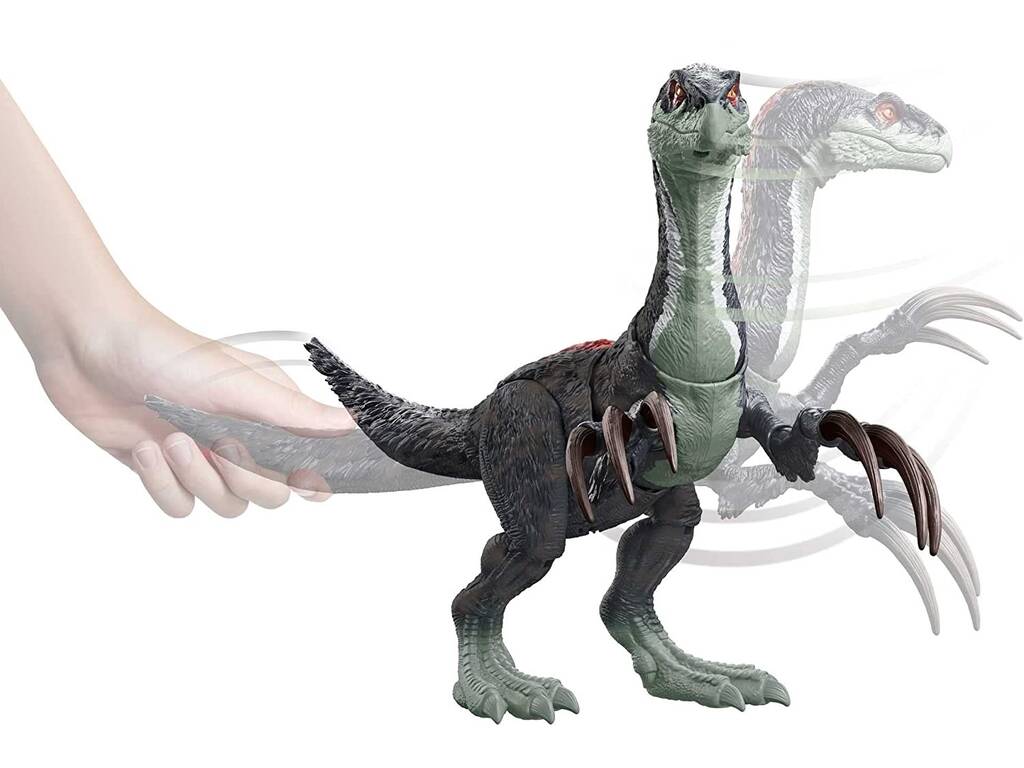 Jurassic World Therizinosaurus Suoni di colpi della Coda Mattel GWD65
