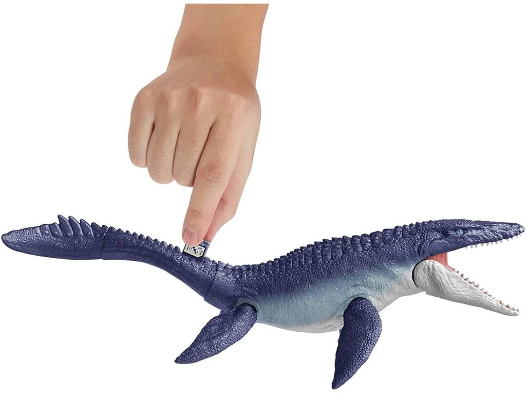 Jurassic World Dominion Mosasaurus Protettore dell'oceano Mattel HGV34