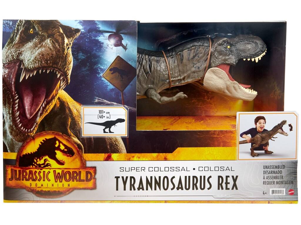 Jurassic World T-Rex Supercolosal Mattel HBK73