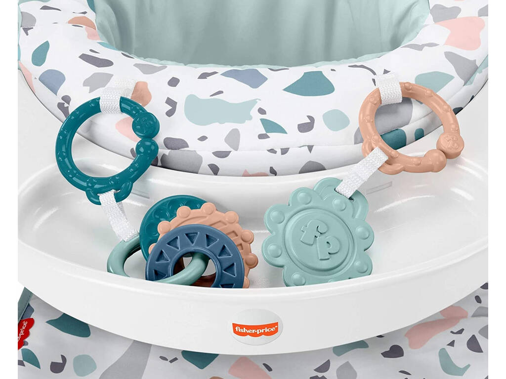 Fisher Price Sedile da terra con vassoio Mattel HBD68