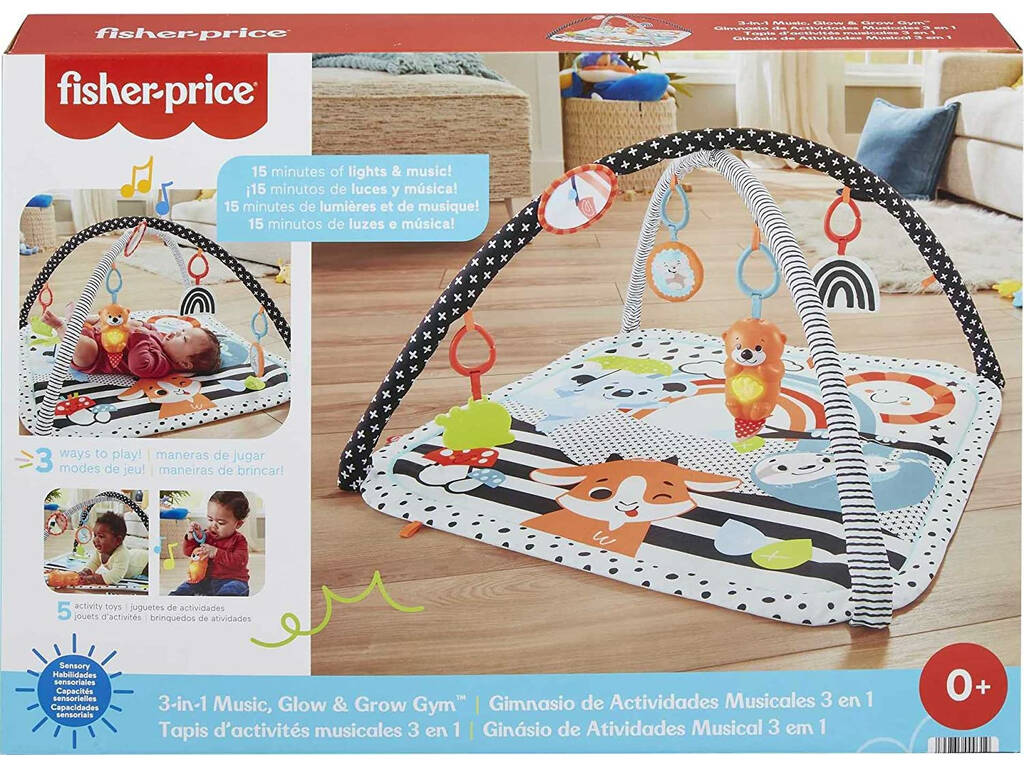 Fisher Price Area Giochi Musicali 3 In 1 Mattel HBP41