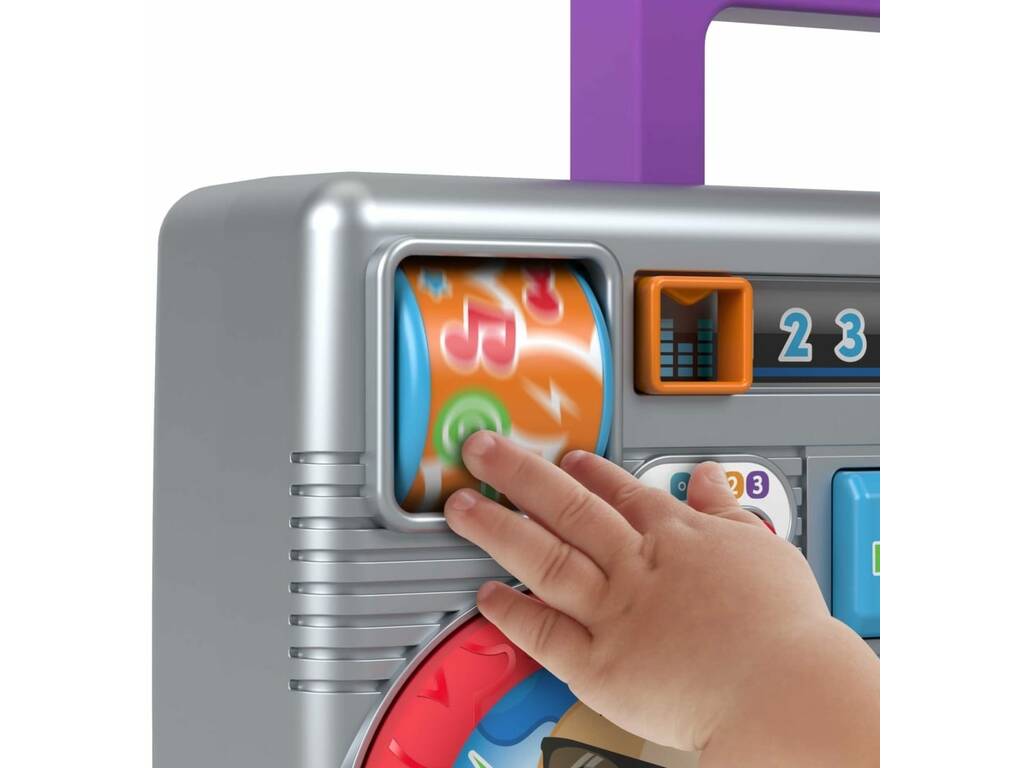 Fisher Price Ríe y Aprende Radio Divertida Mattel HHX10