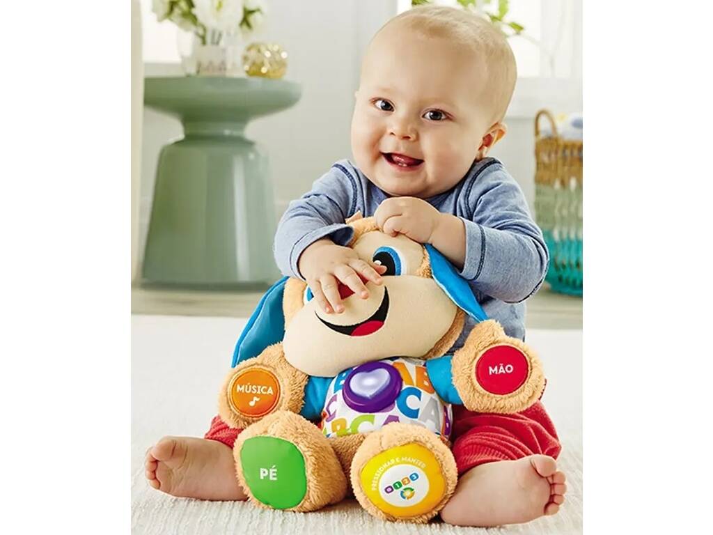 Fisher Price Aprender e Brincar Cachorro Primeiras Descobertas FPM56