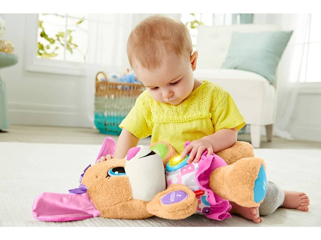 Fisher Price Impara e salta Cucciola Primeiras Descobertas Mattel FPP56