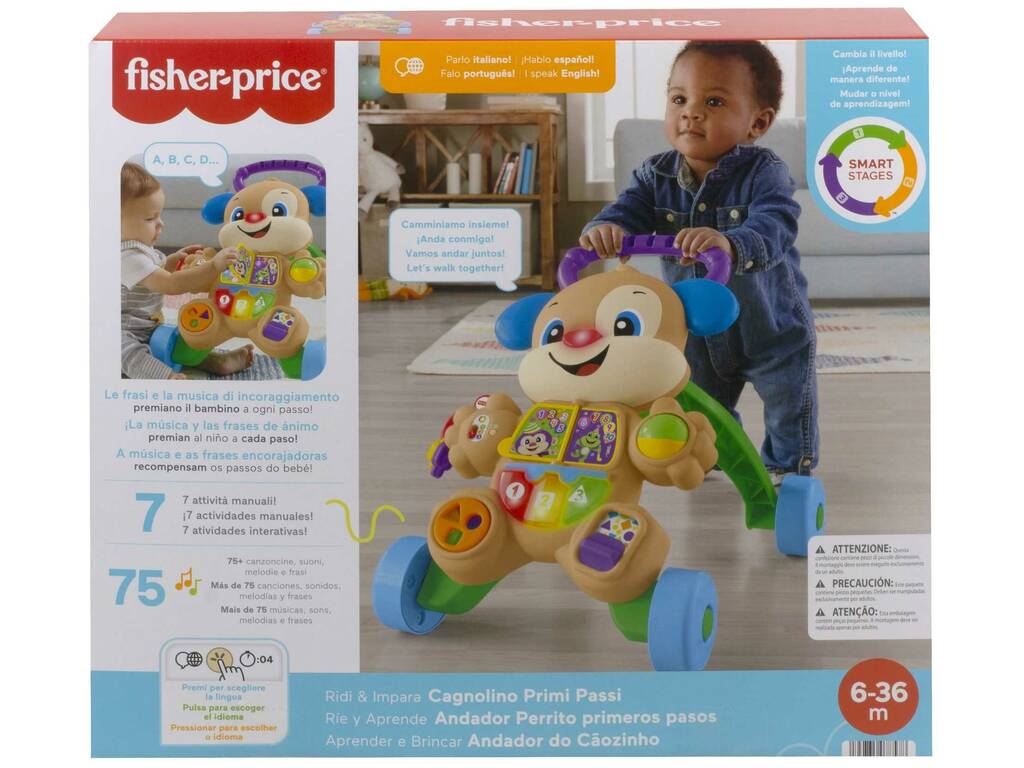 Fisher Price Trotteur Chiot Premiers Pas Mattel HHX15