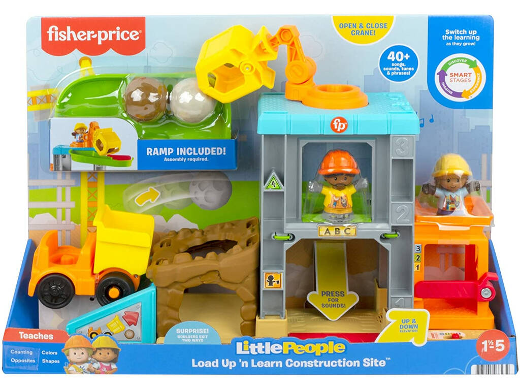 Fisher Price Little People Imparare a Costruire Mattel HCJ64