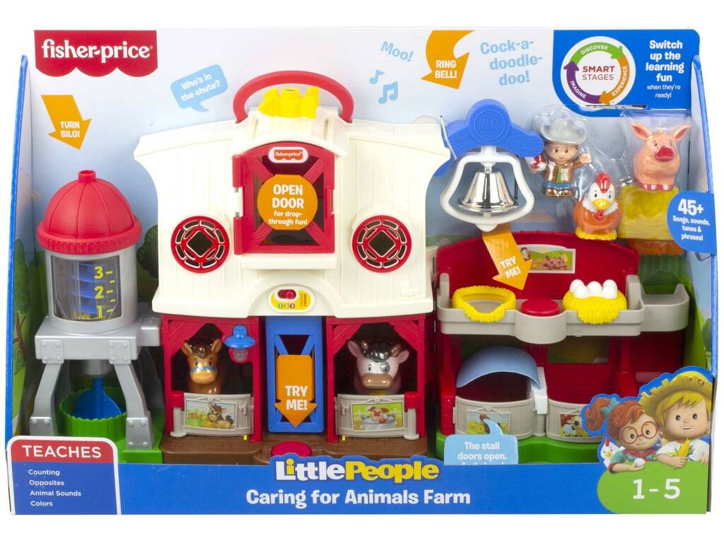 Fisher Price Little People Granja Musical Mattel HHX14