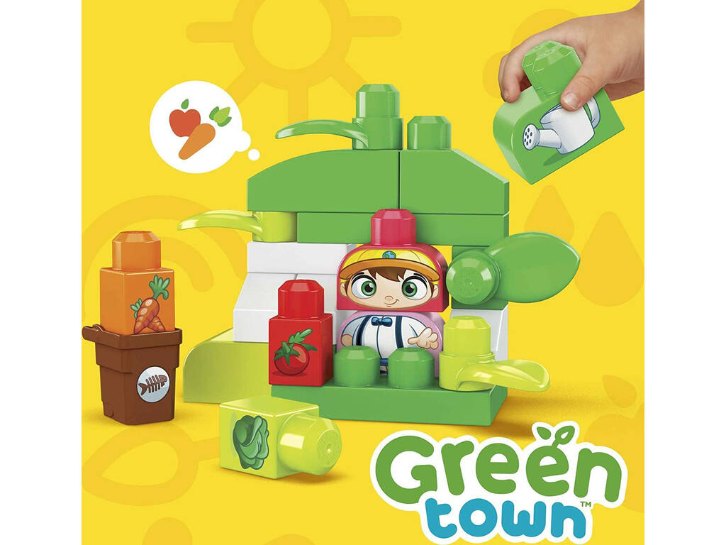 Mega Bloks Casa Ecologica Costruisci e Impara Mattel HCG36