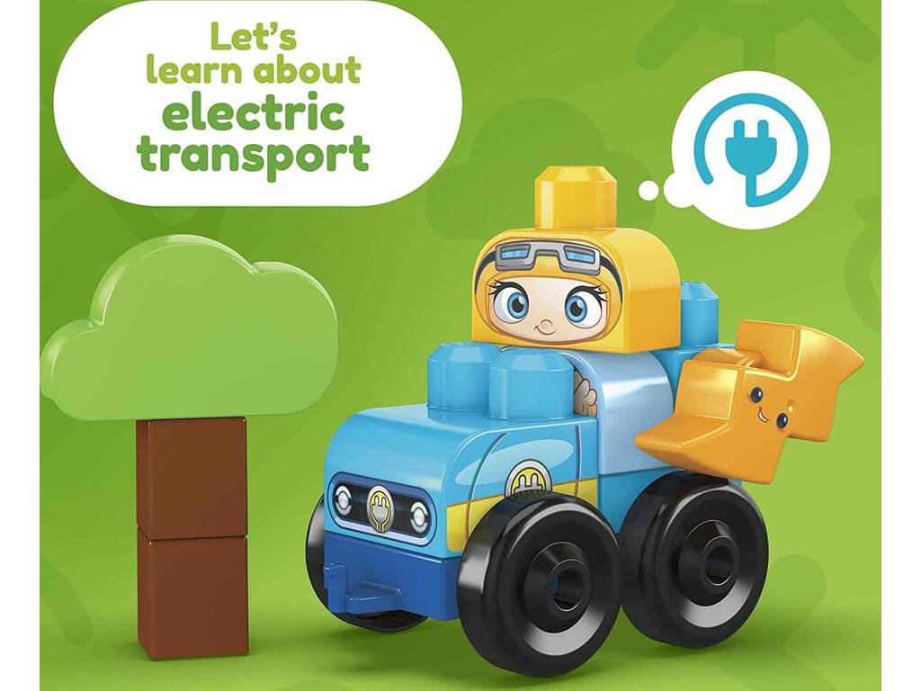 Mega Bloks Casa Ecologica Costruisci e Impara Mattel HCG36
