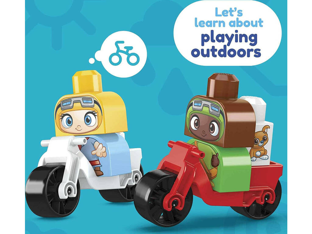 Mega Bloks Casa Ecologica Costruisci e Impara Mattel HCG36