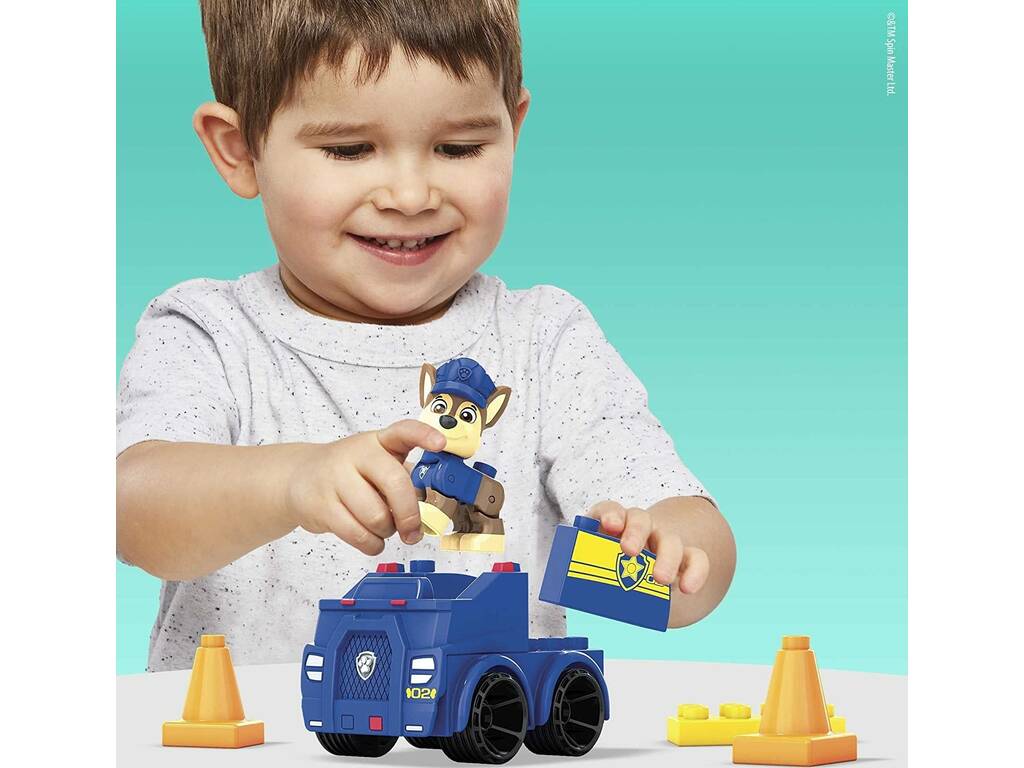 Paw Patrol Coche de Policía de Chase MegaBloks HDJ33