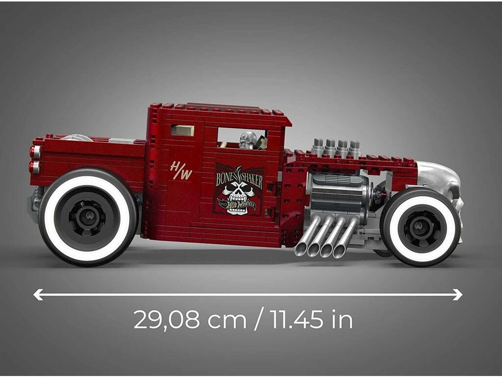 Mega Hot Wheels Jeux de construction Bone Shaker Mattel HBD50