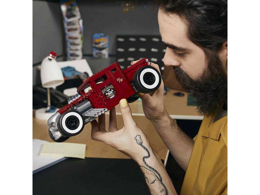 Mega Hot Wheels Jeux de construction Bone Shaker Mattel HBD50