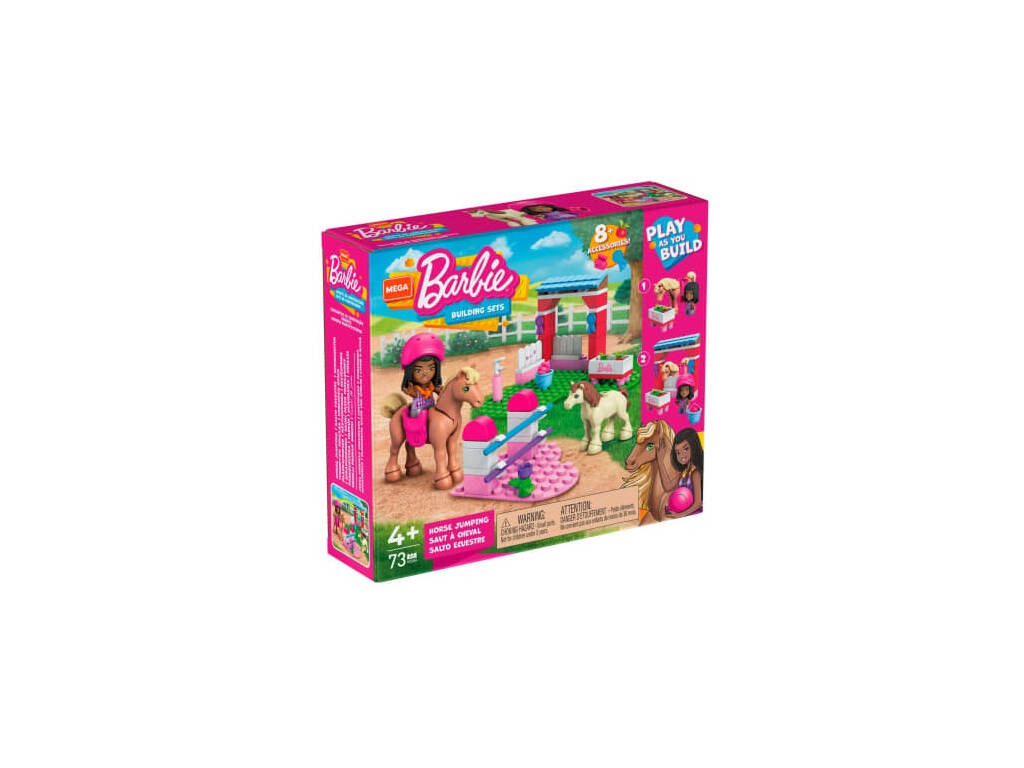 Barbie Mega Construx Salto del Cavallo Mattel HDJ84