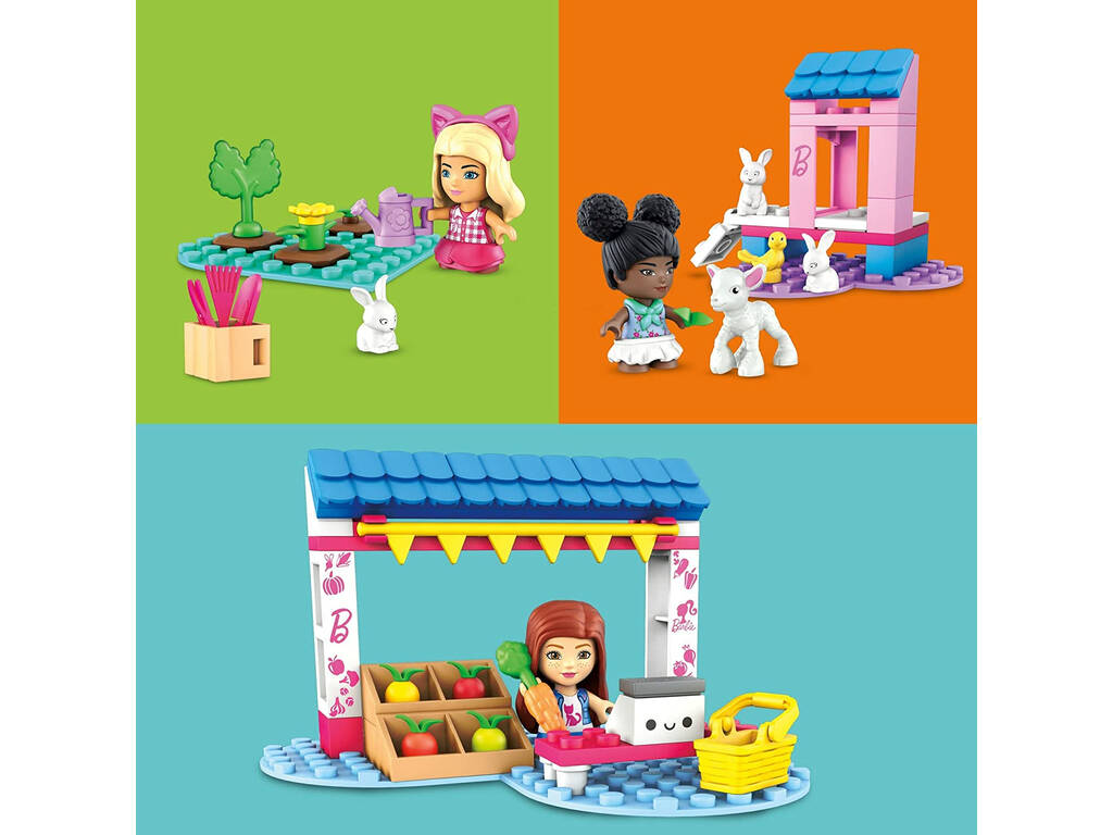 Barbie Mega Construx Mercato Mattel HDJ85