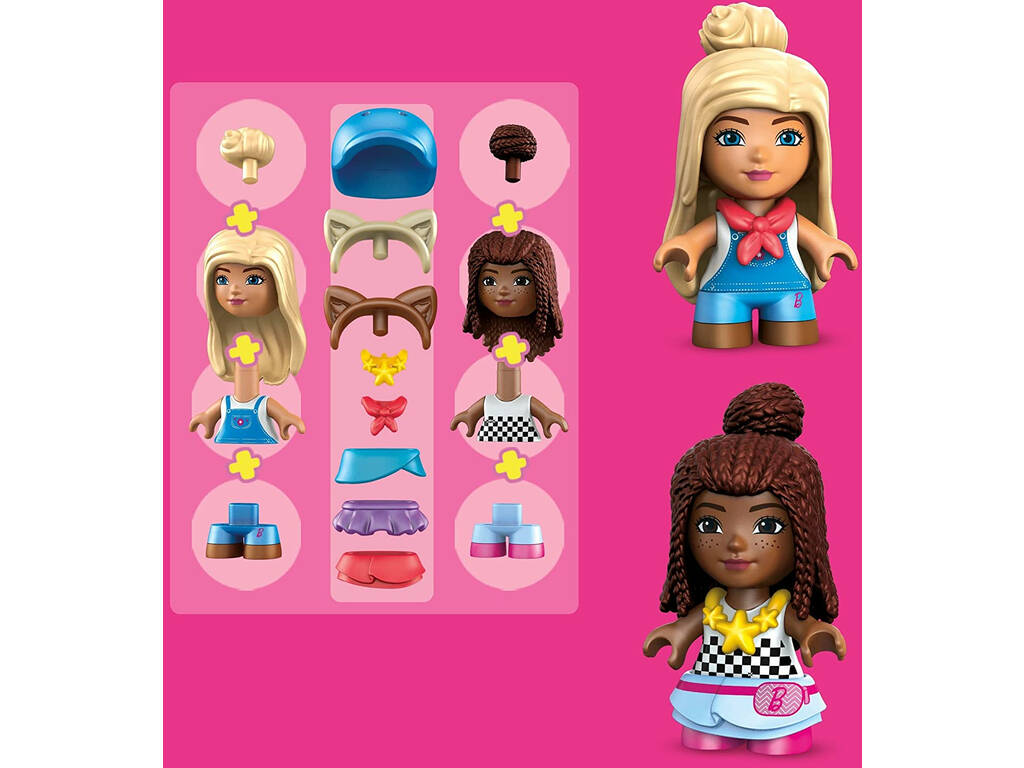 Barbie Mega Scuderia dei Cavalli Mattel HDJ87