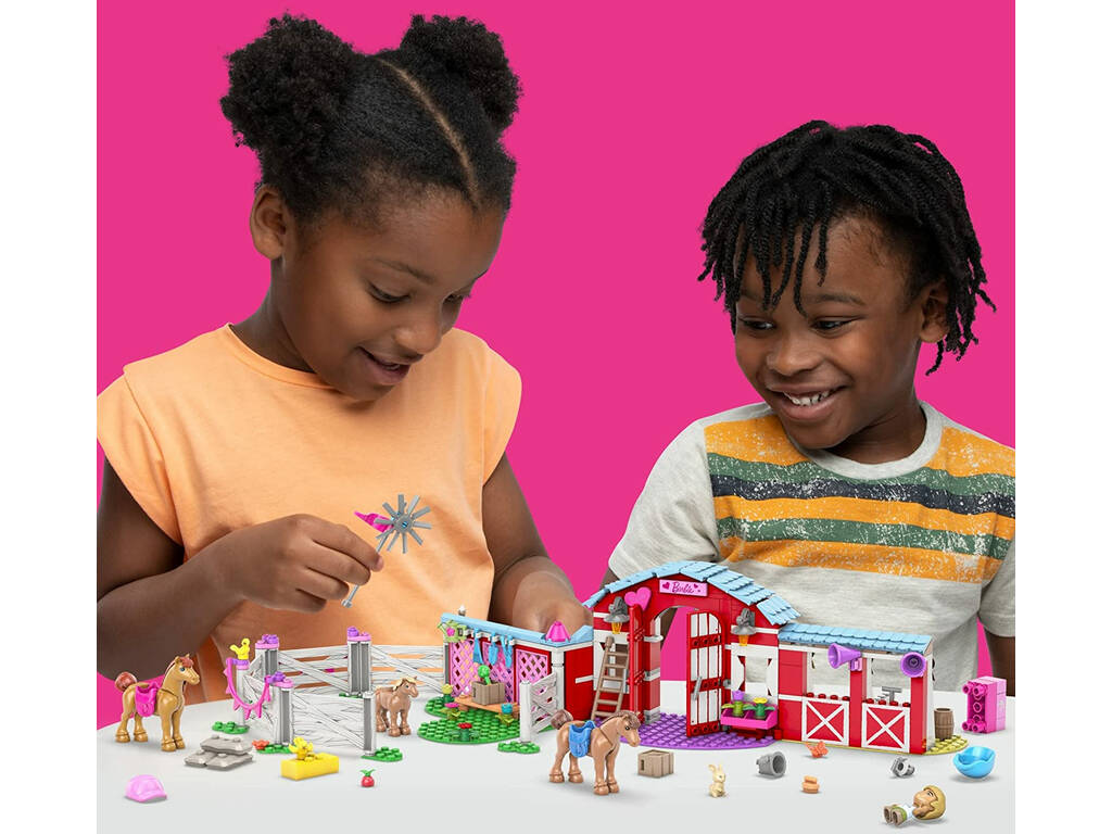 Barbie Mega Scuderia dei Cavalli Mattel HDJ87