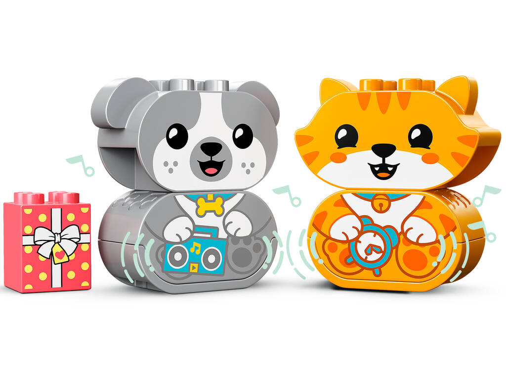 Lego Duplo Mis Primeros Cachorritos y Gatito con Sonido 10977